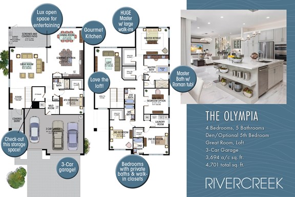 RiverCreek Olympia Floorplan