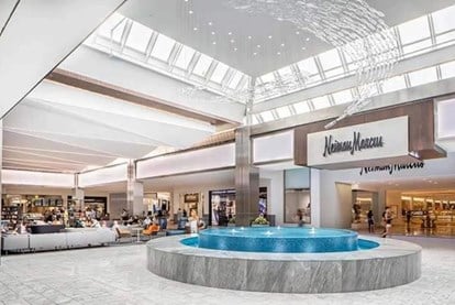 upscale shopping and dining