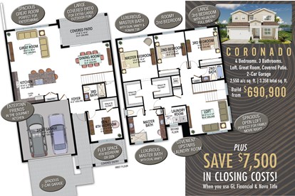 The Coronado Floorplan