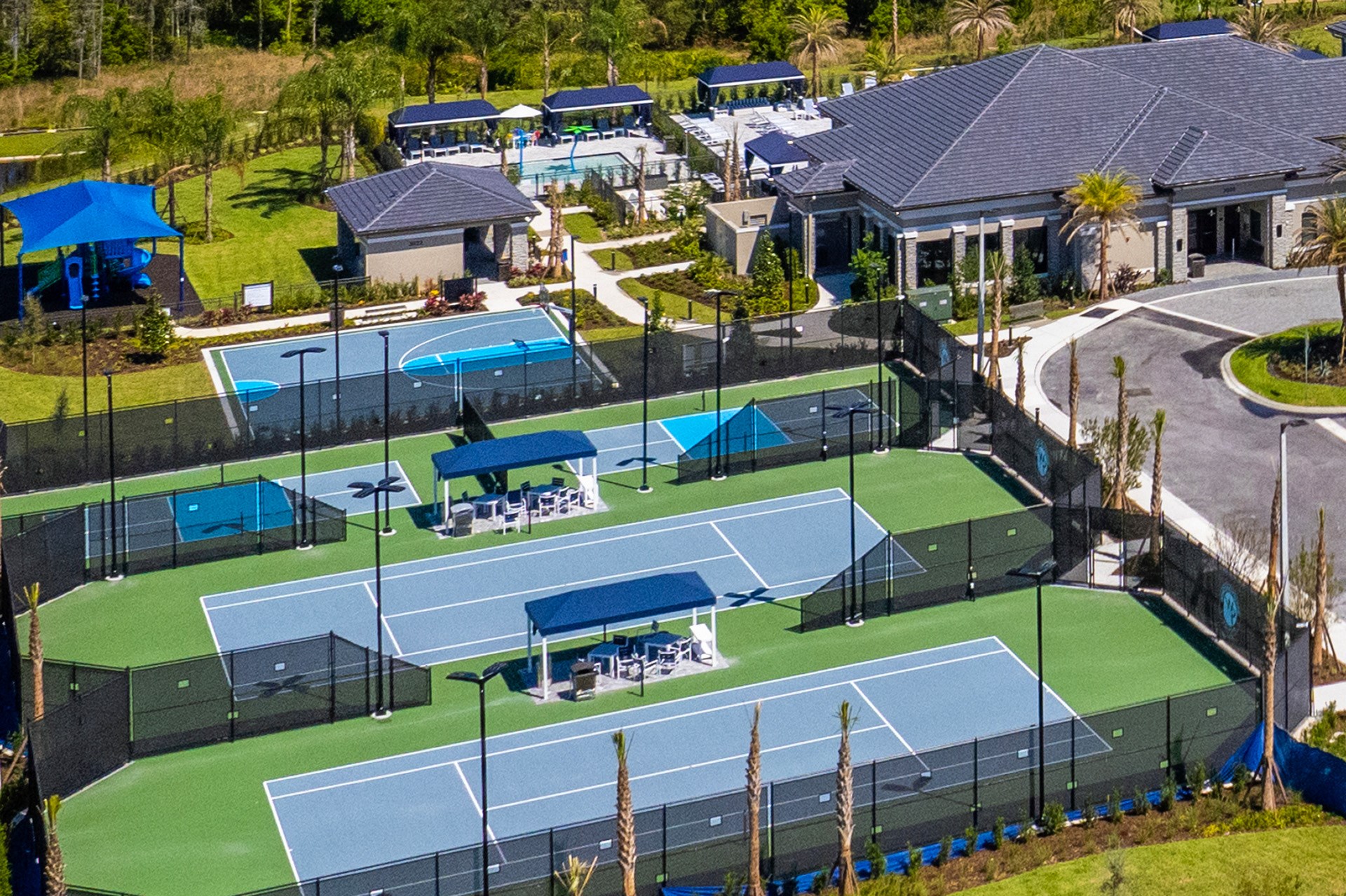 TENNIS COURTS