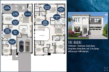 The new Kauai Floorplan at The Estates at NOMAR