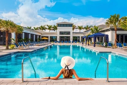 poolside