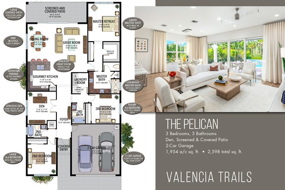 Valencia Trails Pelican Floorplan
