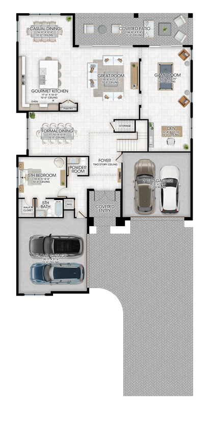 Apex 625 Zenith Floorplan 1st Floor