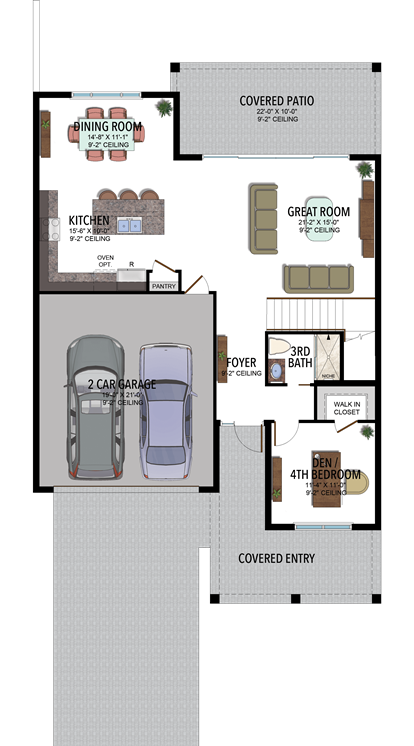 484 Costa Floorplan 1st Floor