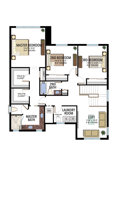 484 Costa Floorplan 2nd Floor