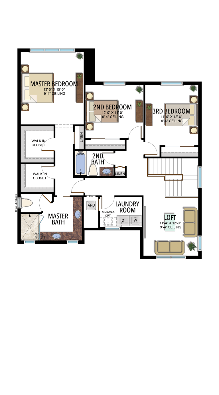 484 Costa Floorplan 2nd Floor