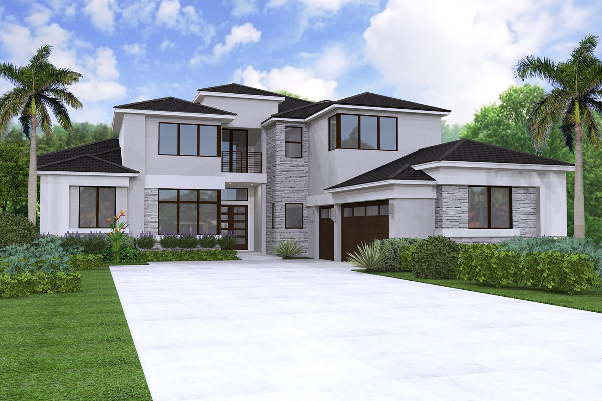 Colonnade Grande Contemporary Plan Florida Real Estate GL Homes
