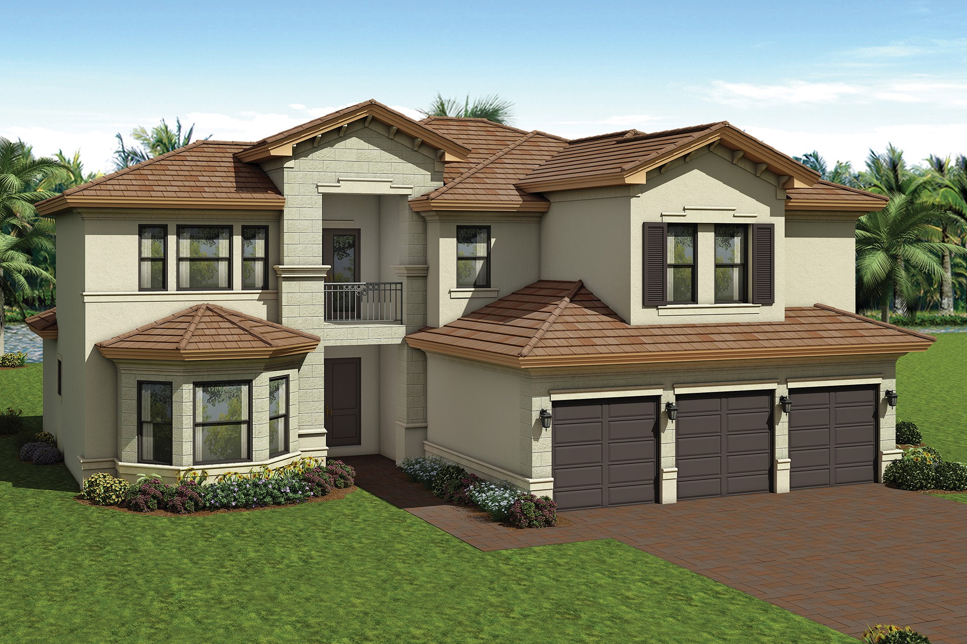 Bassano Grande Plan Florida Real Estate GL Homes