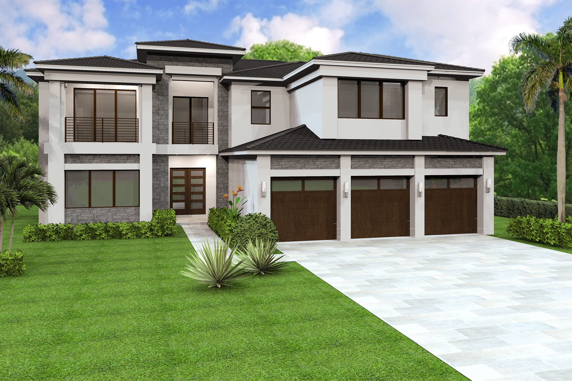 Bassano Grande Contemporary Plan Florida Real Estate GL Homes