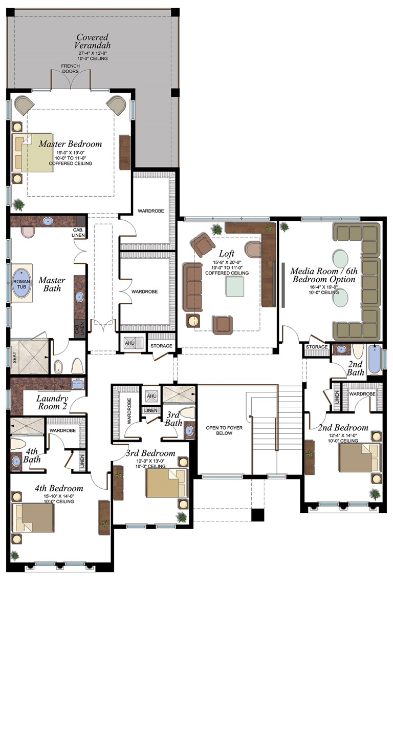 Palermo Plan Florida Real Estate GL Homes