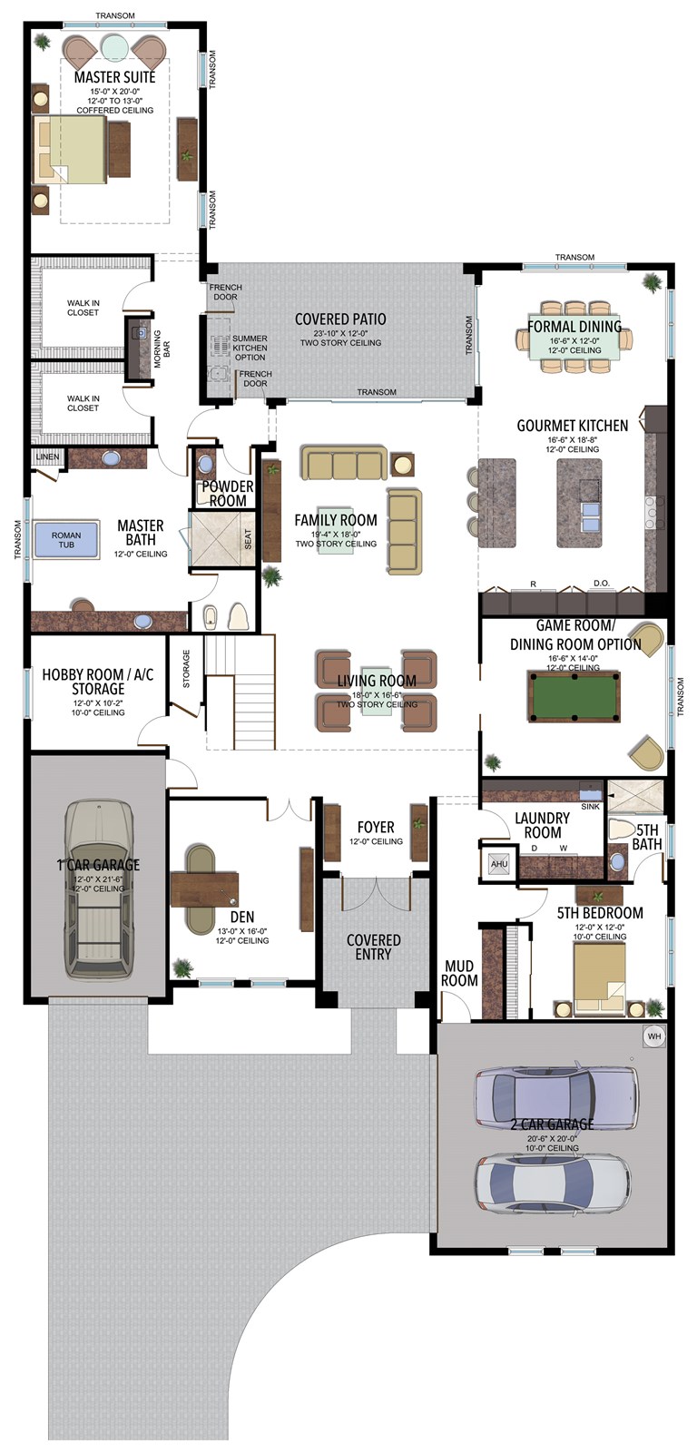 Boca Bridges Veneto Plan | Florida Real Estate - GL Homes