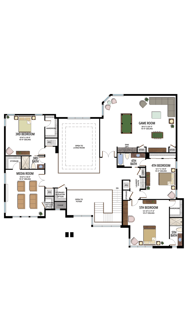 Chantilly Plan Florida Real Estate GL Homes