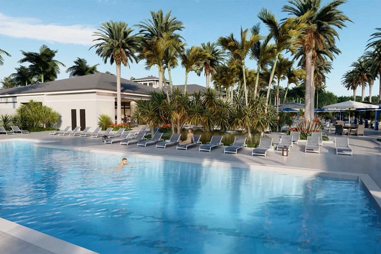 boca bridges lap pool