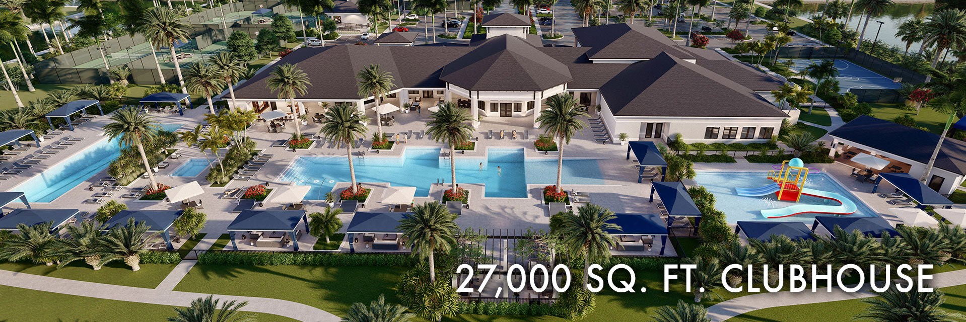 Boca Bridges BBR Clubhouse ext render 3x1