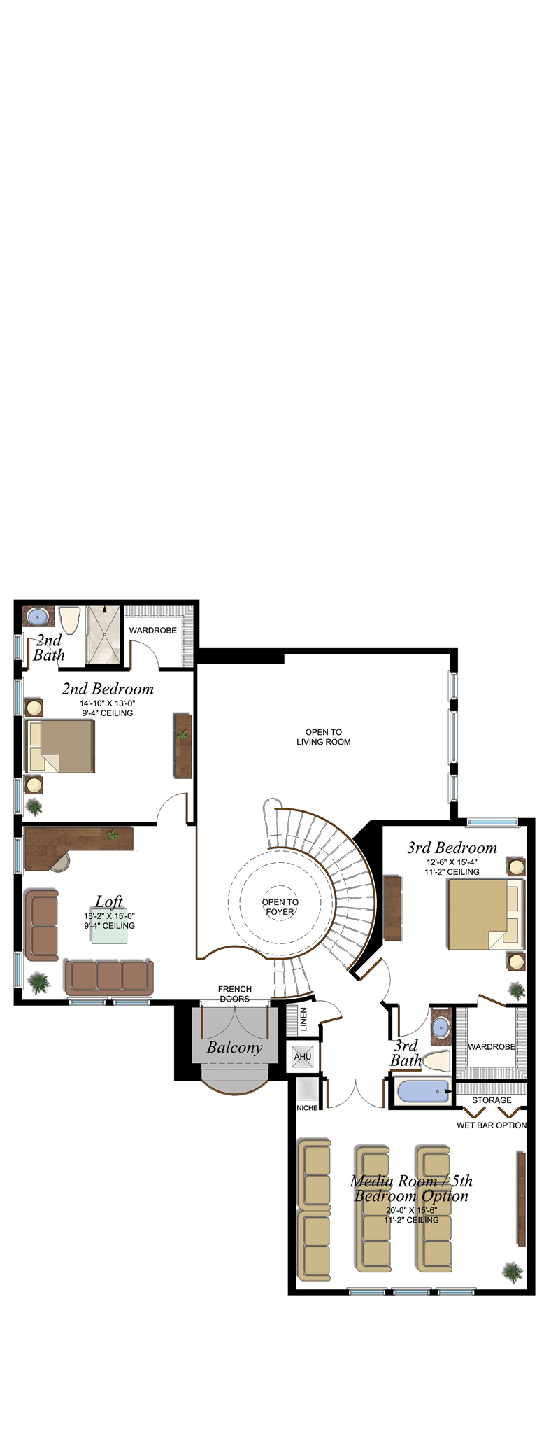 Vizcaya Plan Florida Real Estate GL Homes