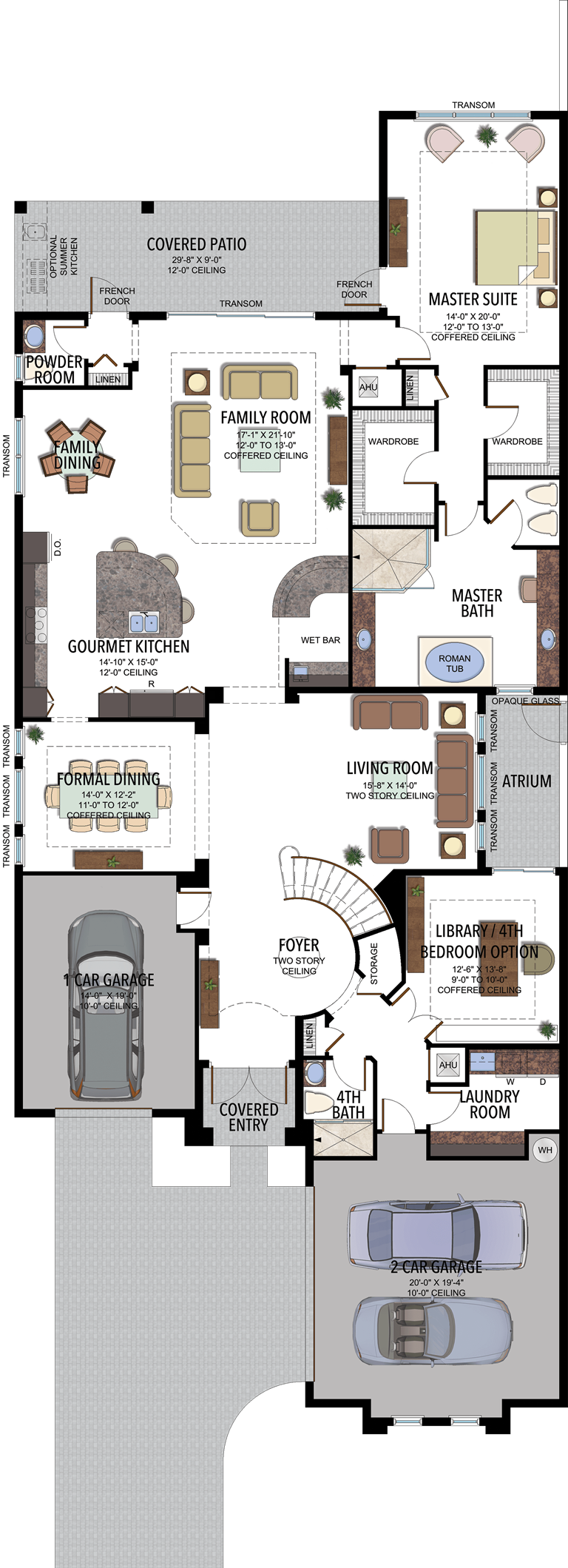 554 Vizcaya Contemporary Plan Florida Real Estate GL Homes