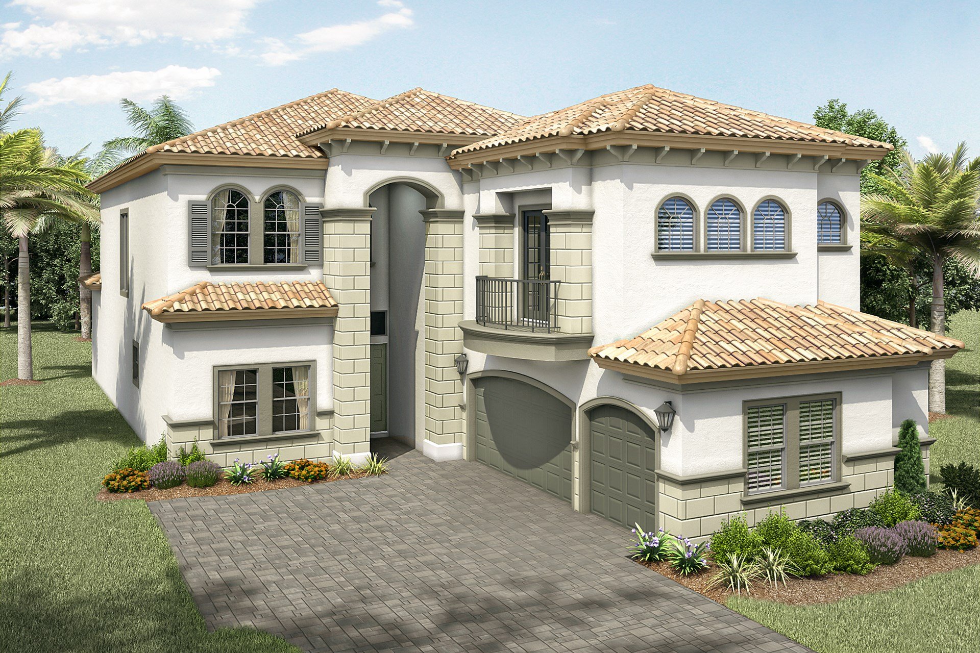 Monticello Plan Florida Real Estate GL Homes