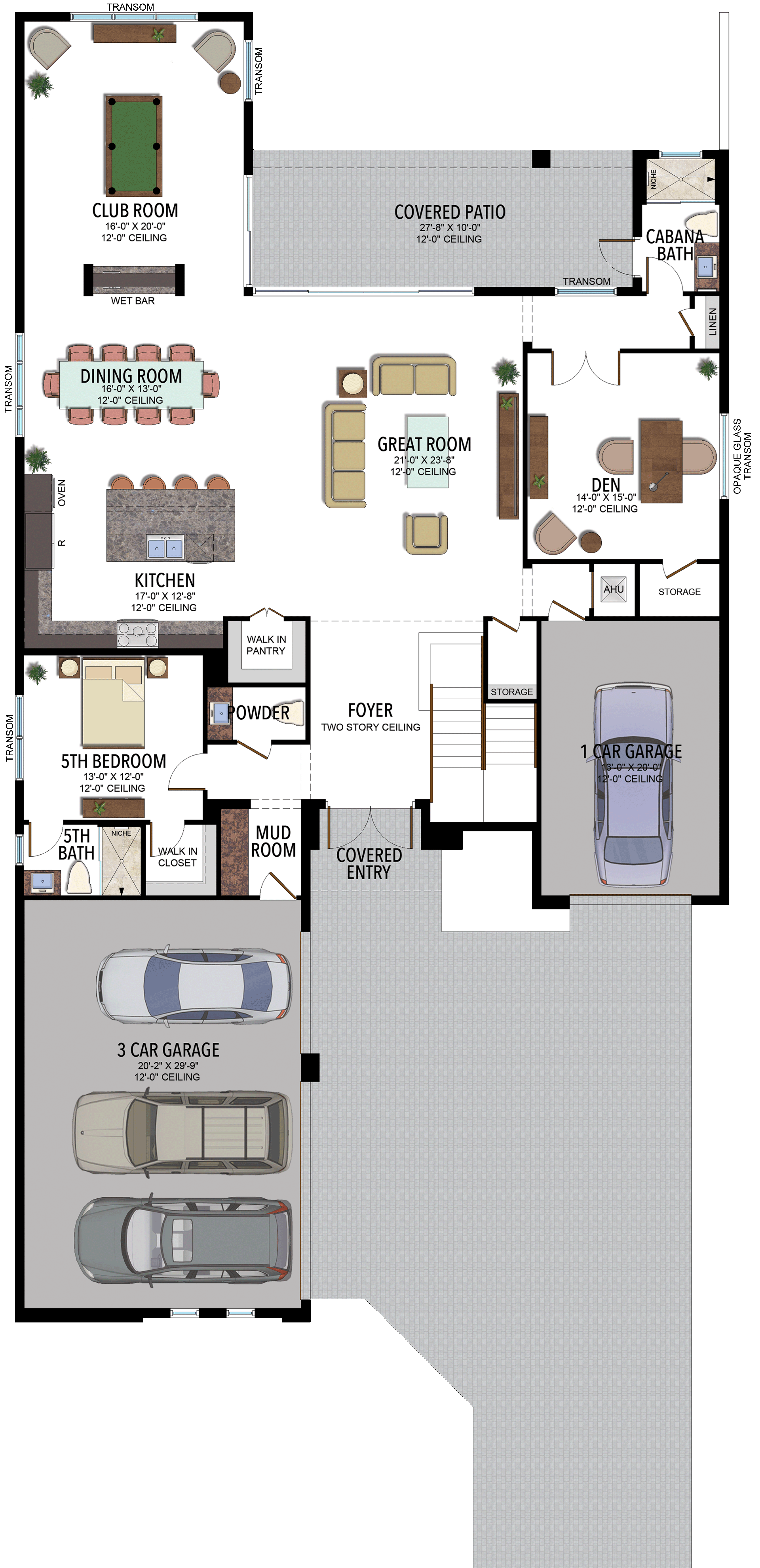 Lotus Edge Santorini — floor 1; historical floor-plan reference
