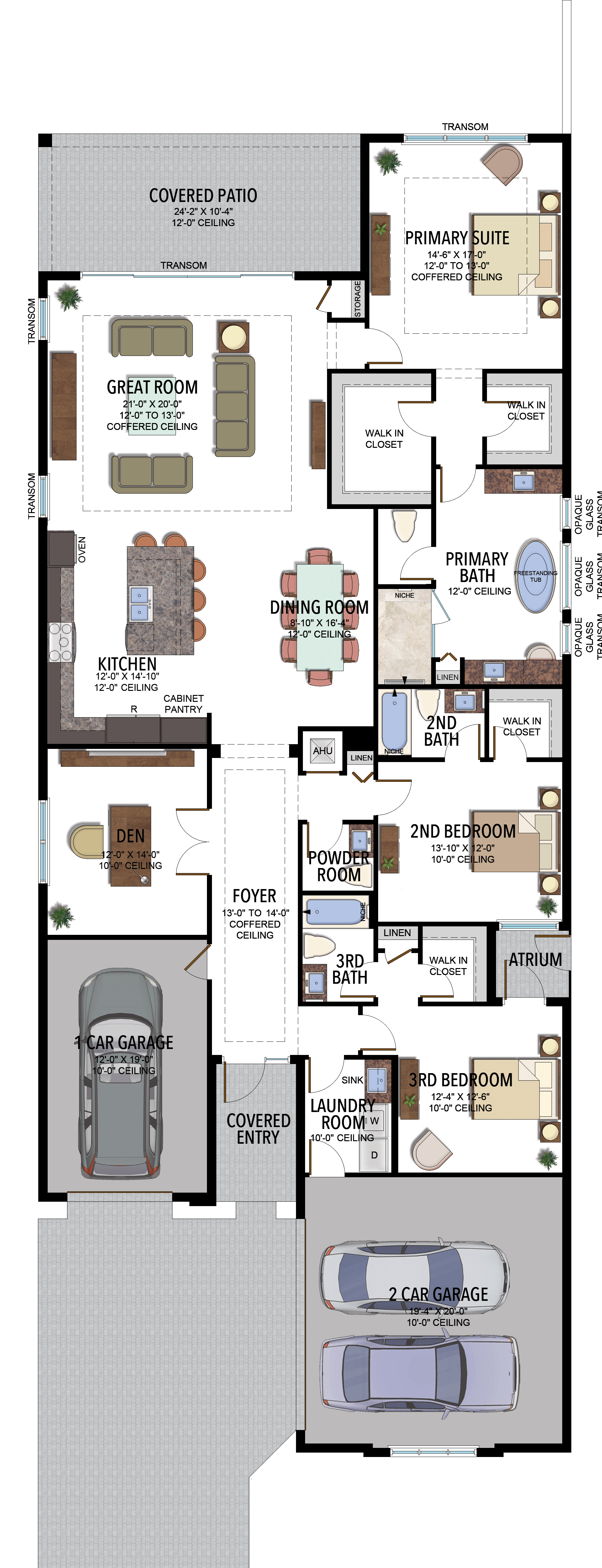 Lotus Edge Bermuda — floor 1; historical floor-plan reference