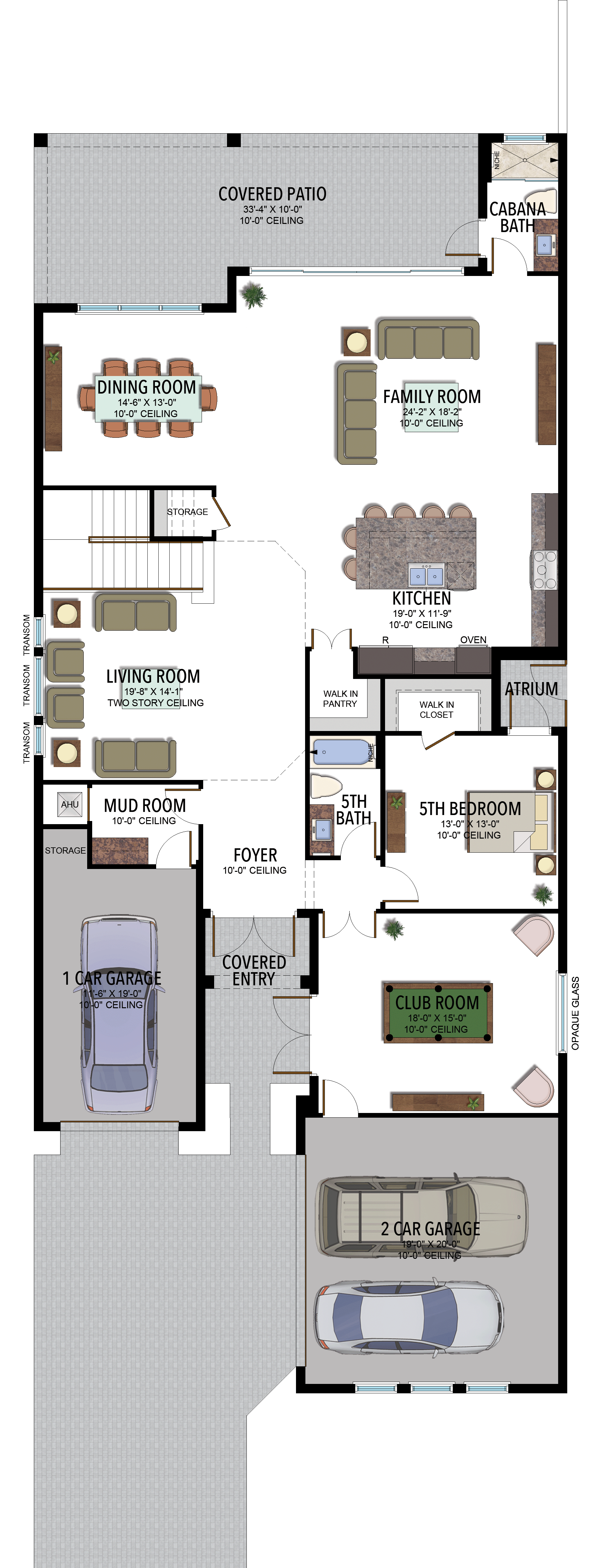 Lotus Edge Corsica — floor 1; historical floor-plan reference