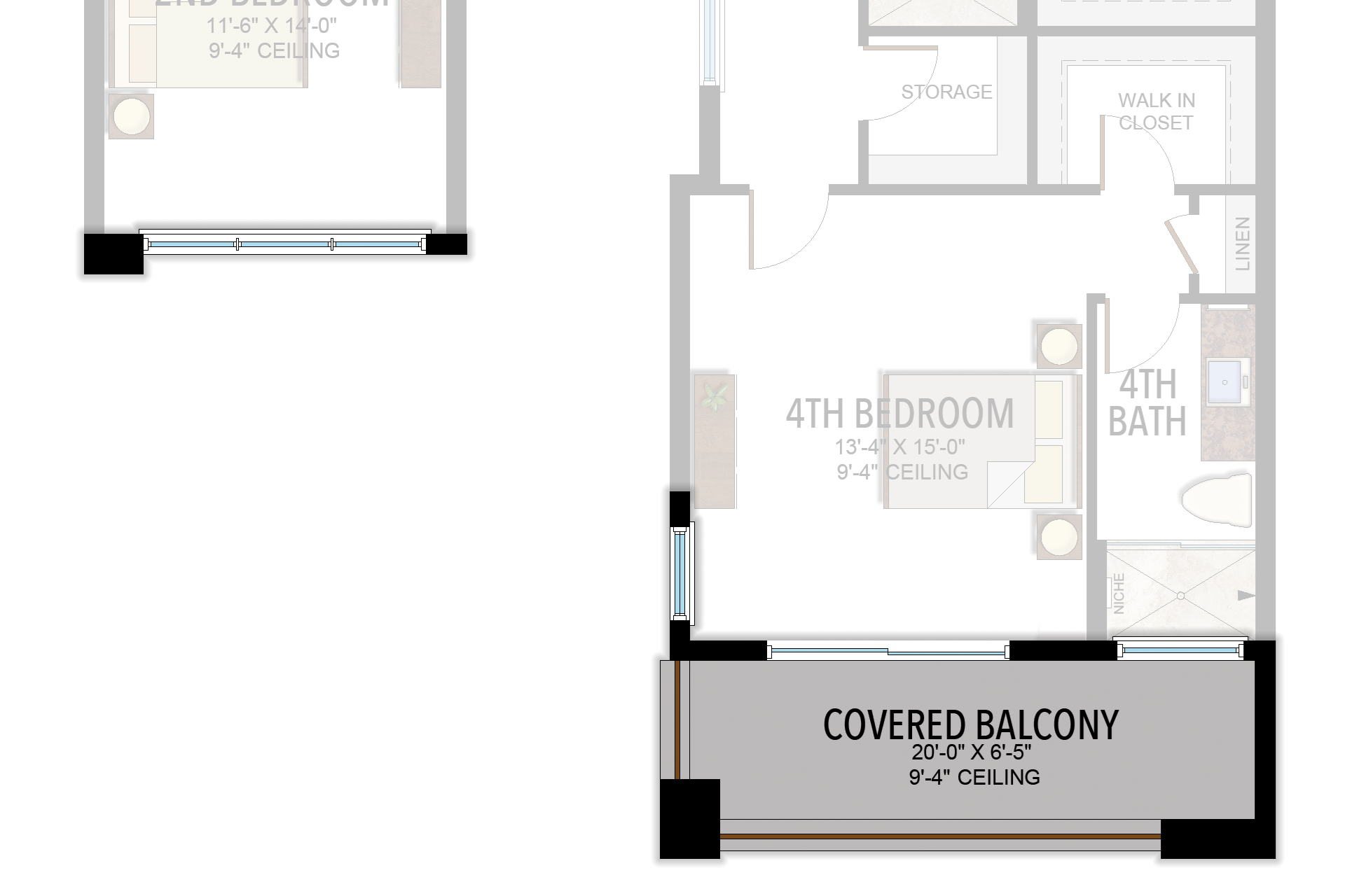Lotus Edge Corsica: Premium Elevation 2nd floor — Historical option or elevation