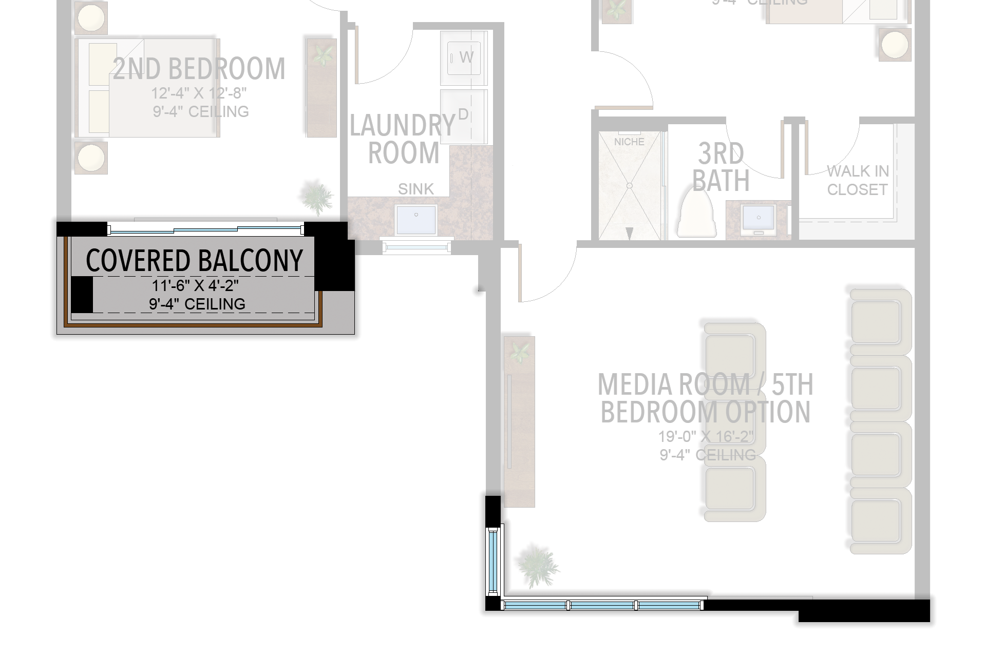 Lotus Edge Mallorca: Premium Elevation 2nd floor — Historical option or elevation