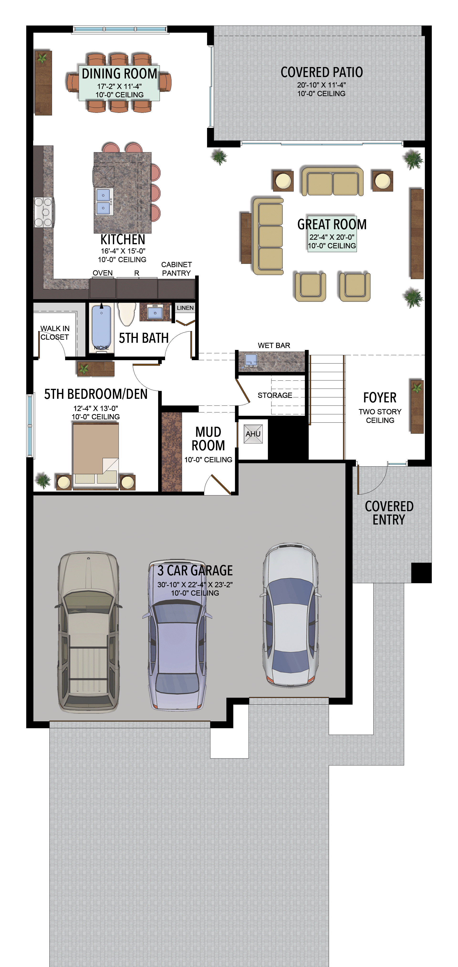 Lotus Edge Honolulu — floor 1; historical floor-plan reference