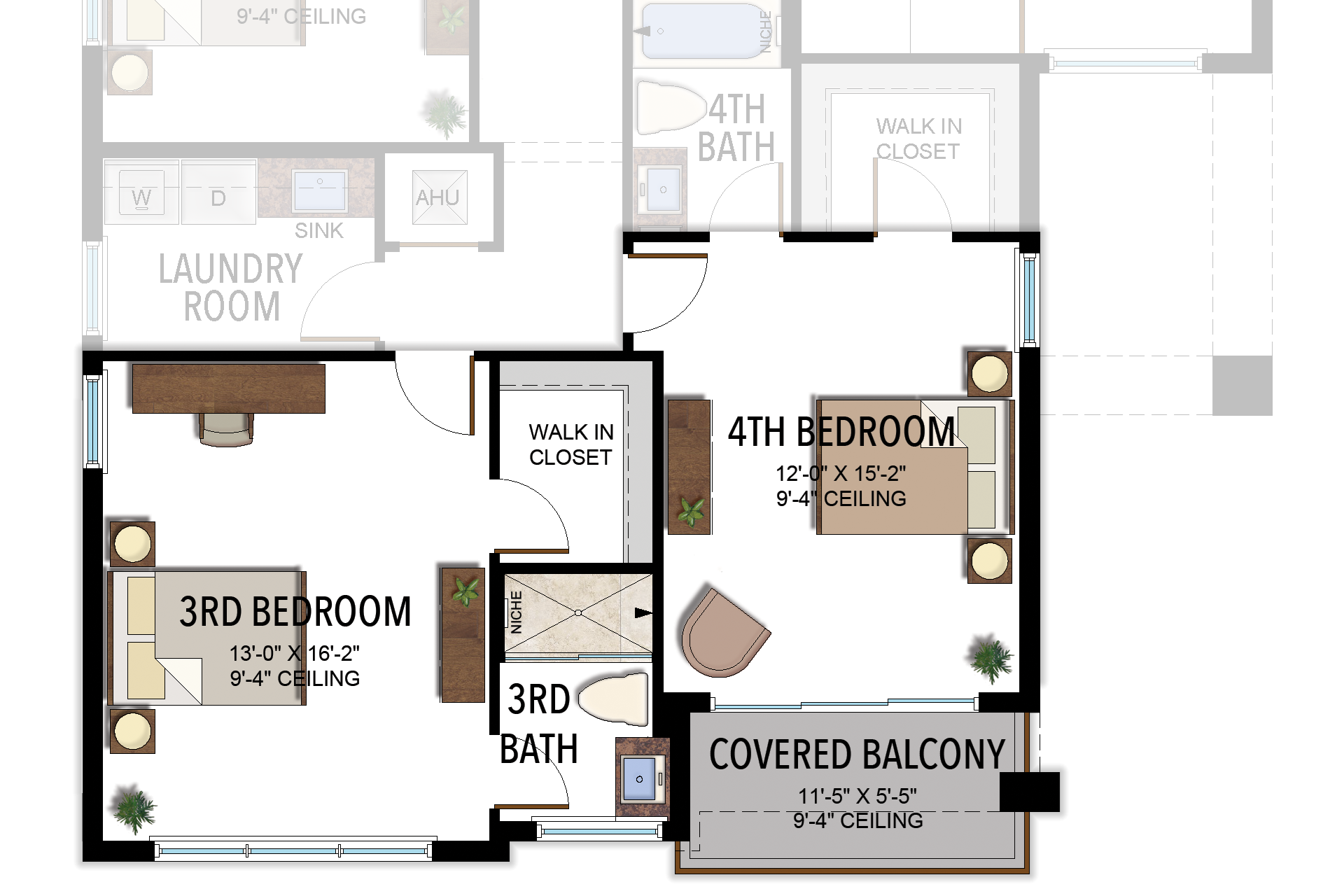 Lotus Edge Honolulu: Premium Elevation 2nd floor — Historical option or elevation
