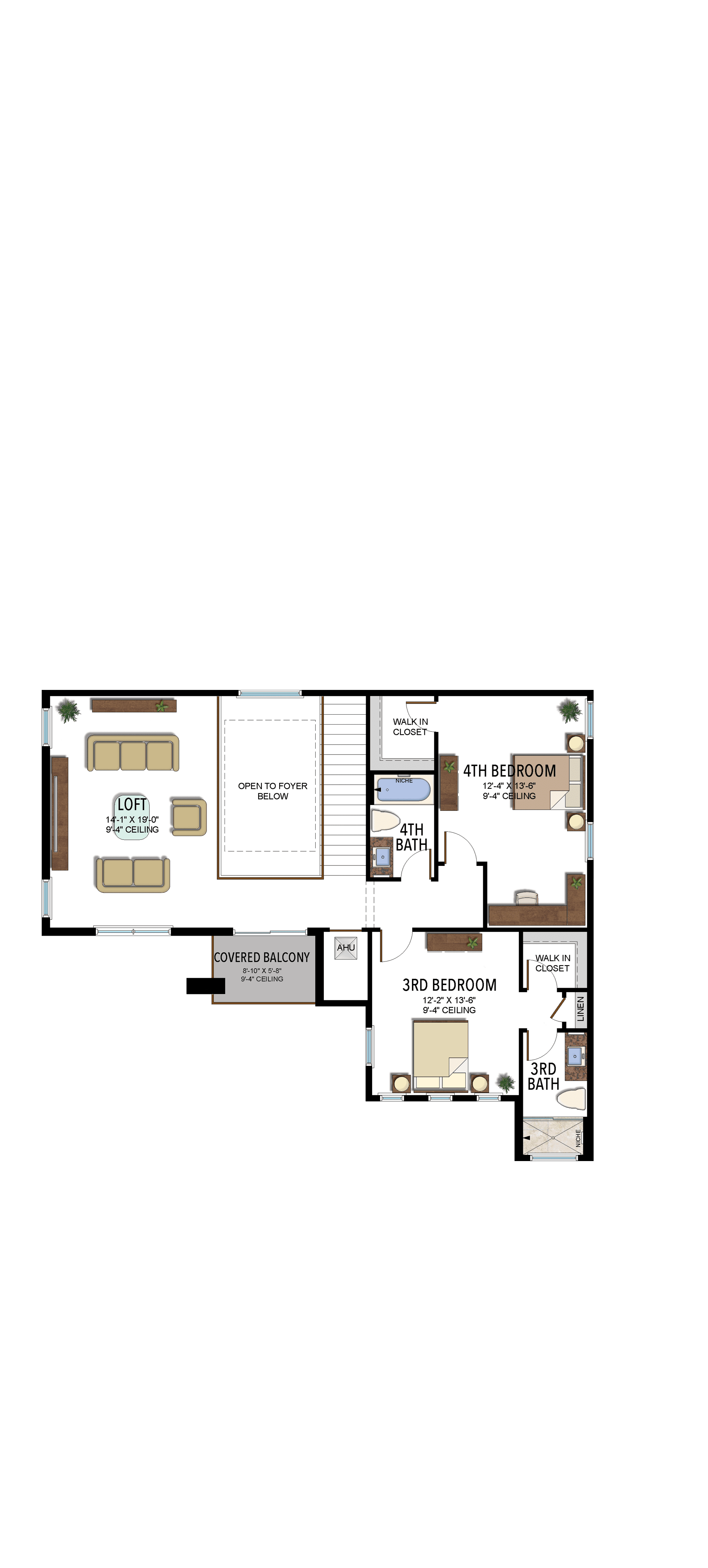 Lotus Palm Pacifica — floor 2; historical floor-plan reference