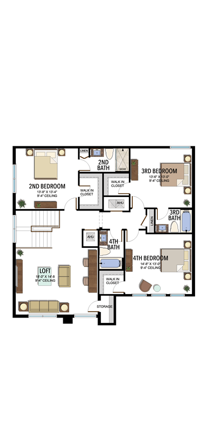 Samoa Floorplan 2nd FLoor