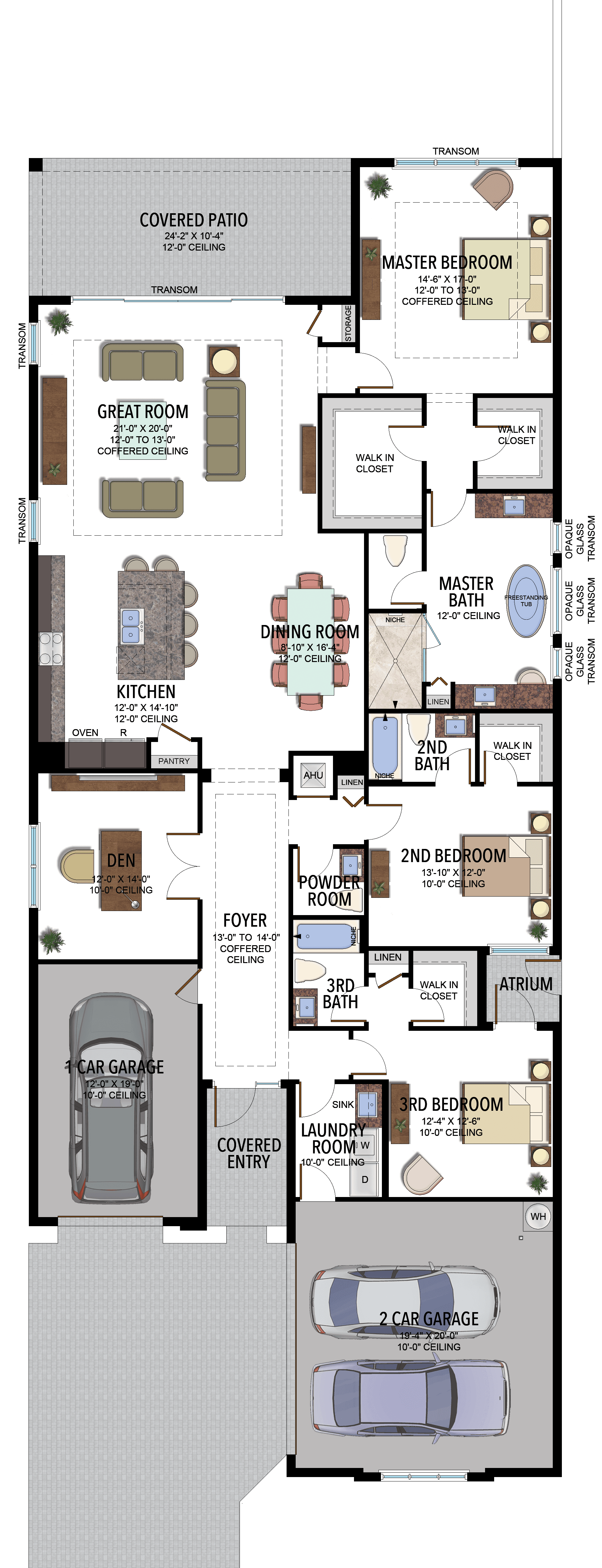 Bermuda floorplan Lotus Palm Boca Raton GL Homes