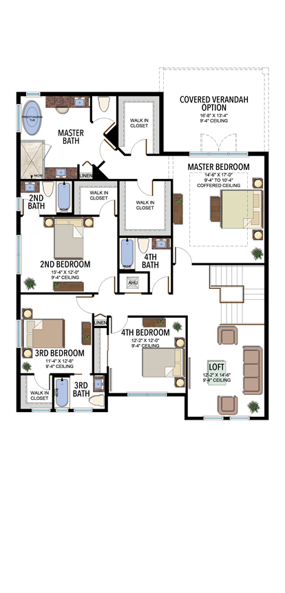 55 Caledonia Floorplan 2nd Floor