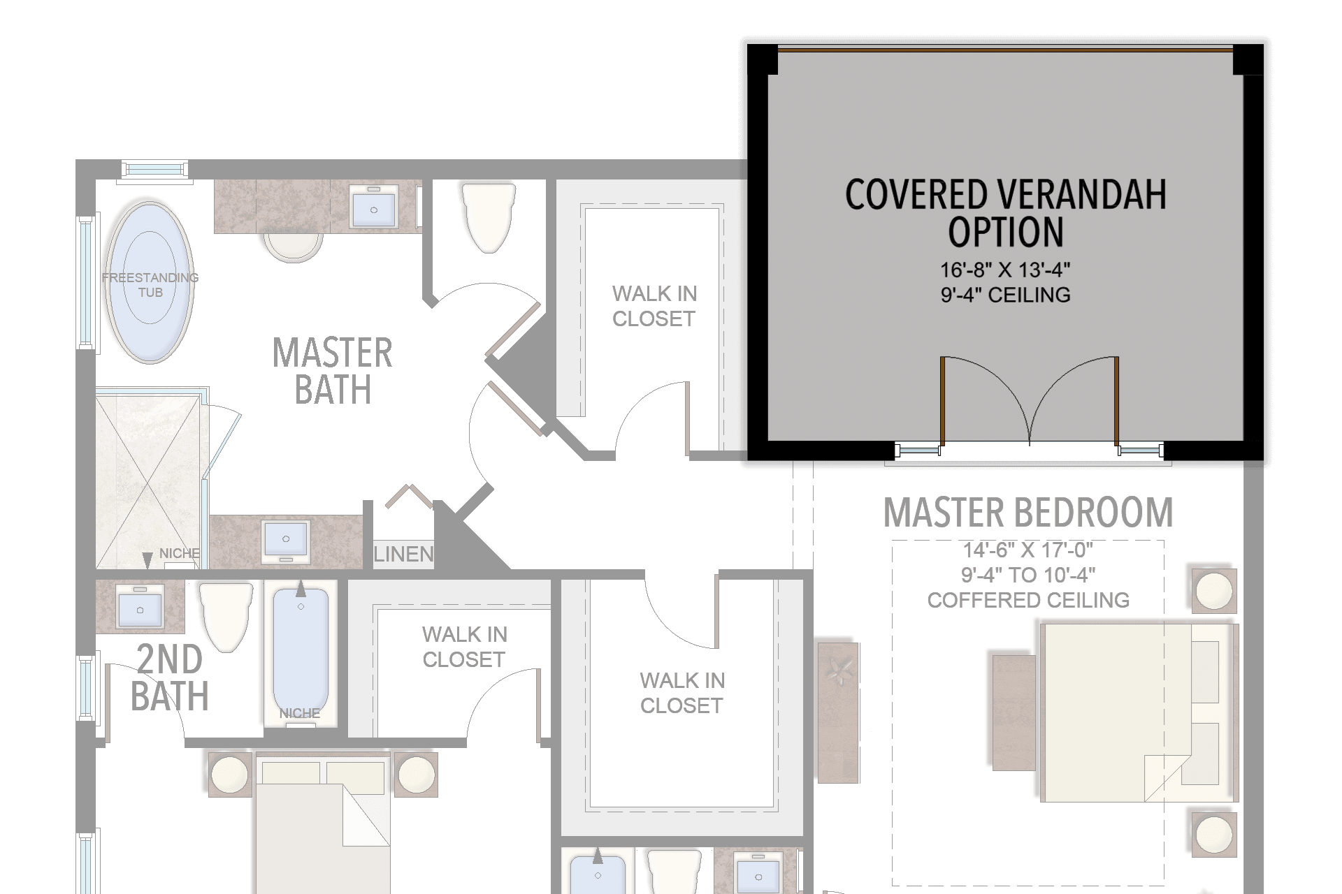 Lotus Palm Caledonia: Covered Verandah — Historical option or elevation