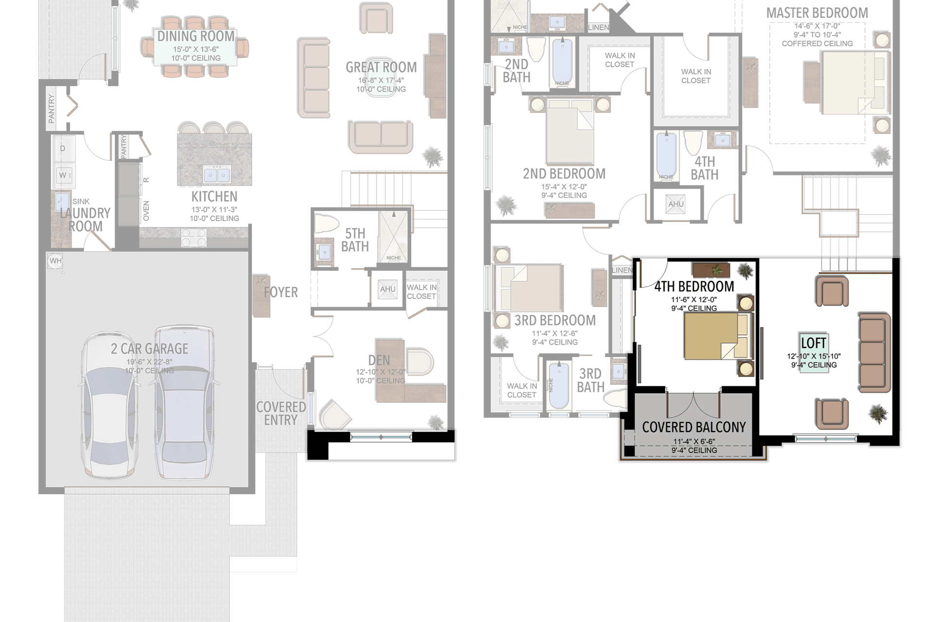 Lotus Palm Caledonia: Premium Elevation — Historical option or elevation