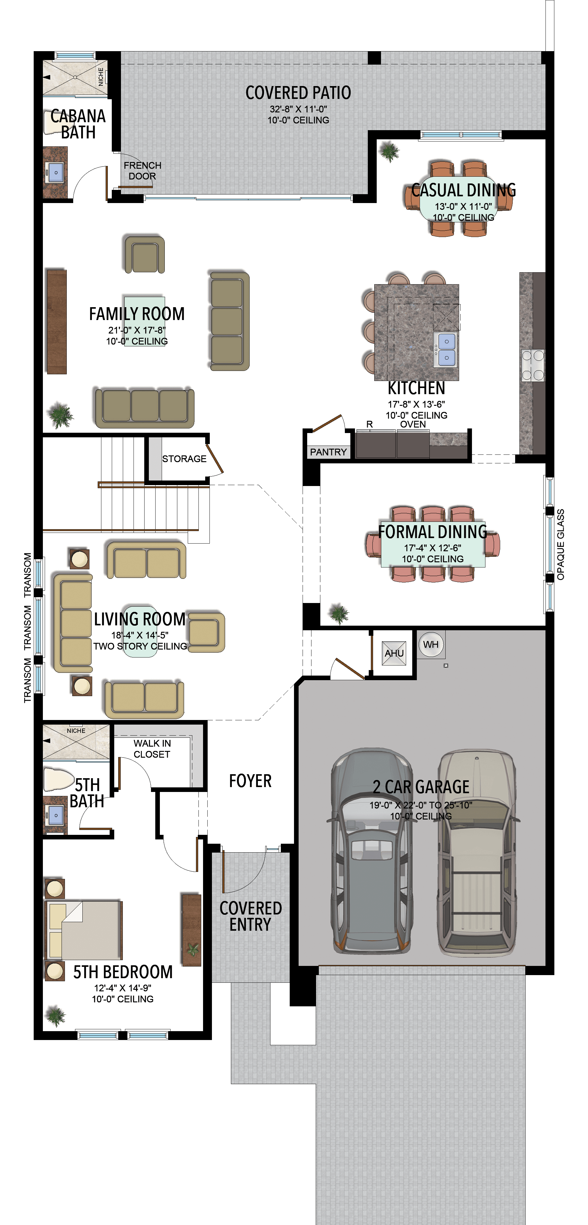 Lotus Palm Polynesia — floor 1; historical floor-plan reference