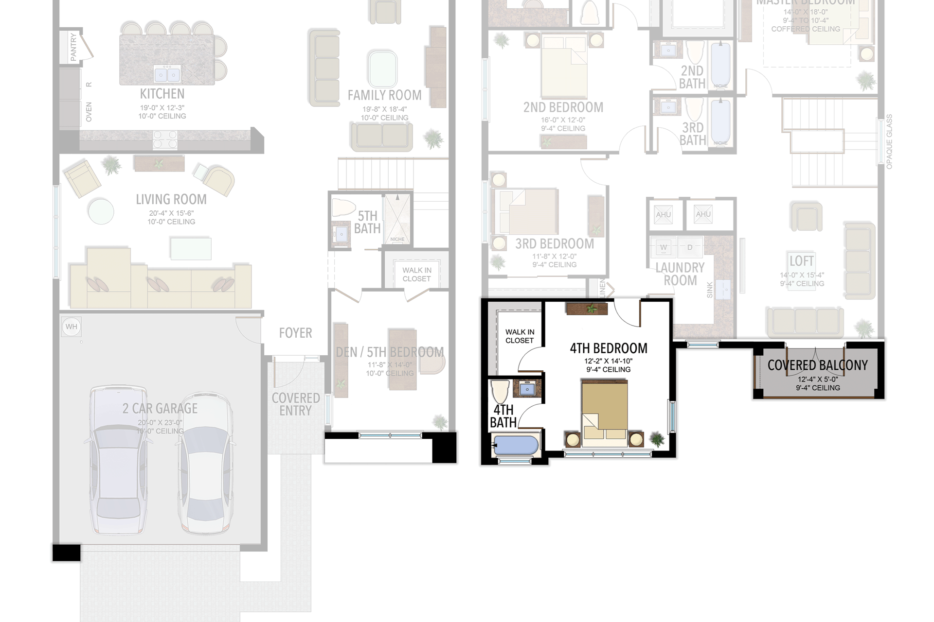 Lotus Palm Mariana: Premium Elevation — Historical option or elevation