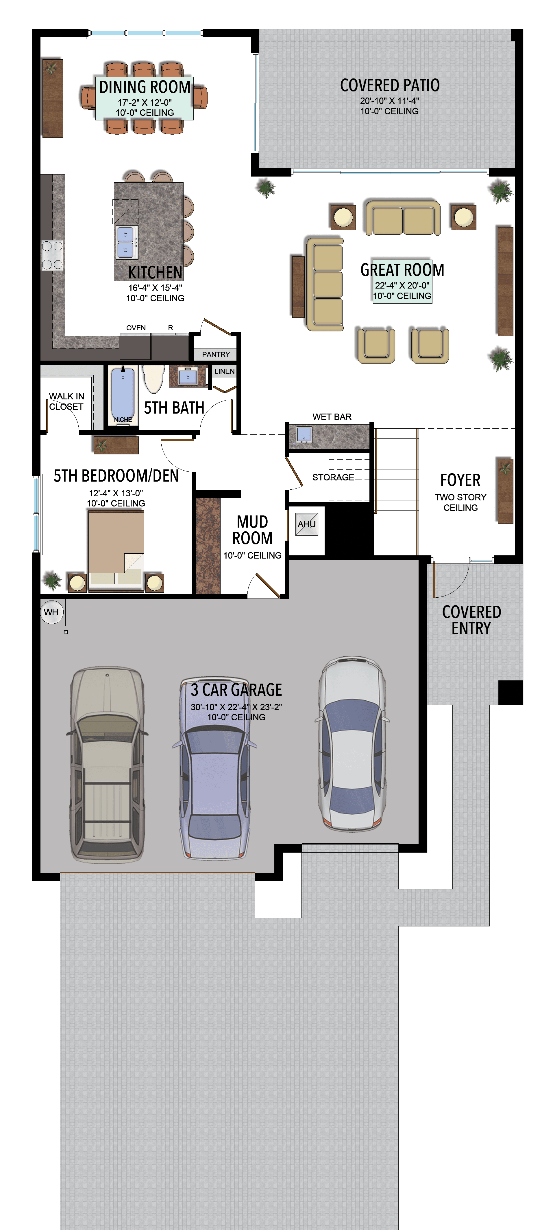 Lotus Palm Honolulu — floor 1; historical floor-plan reference