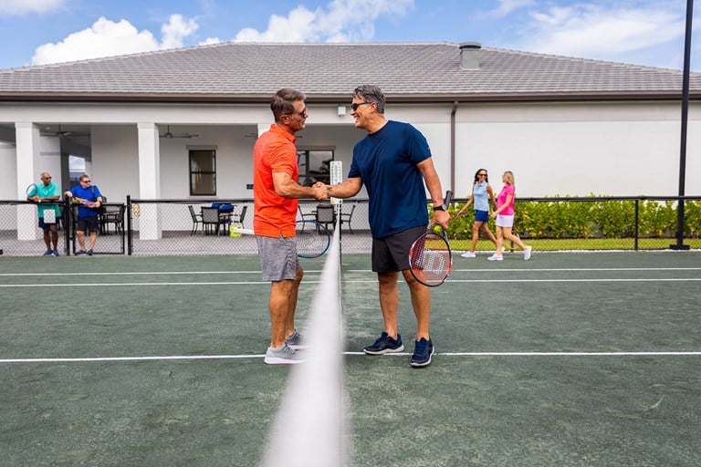 Lotus Palm Boca Raton tennis match