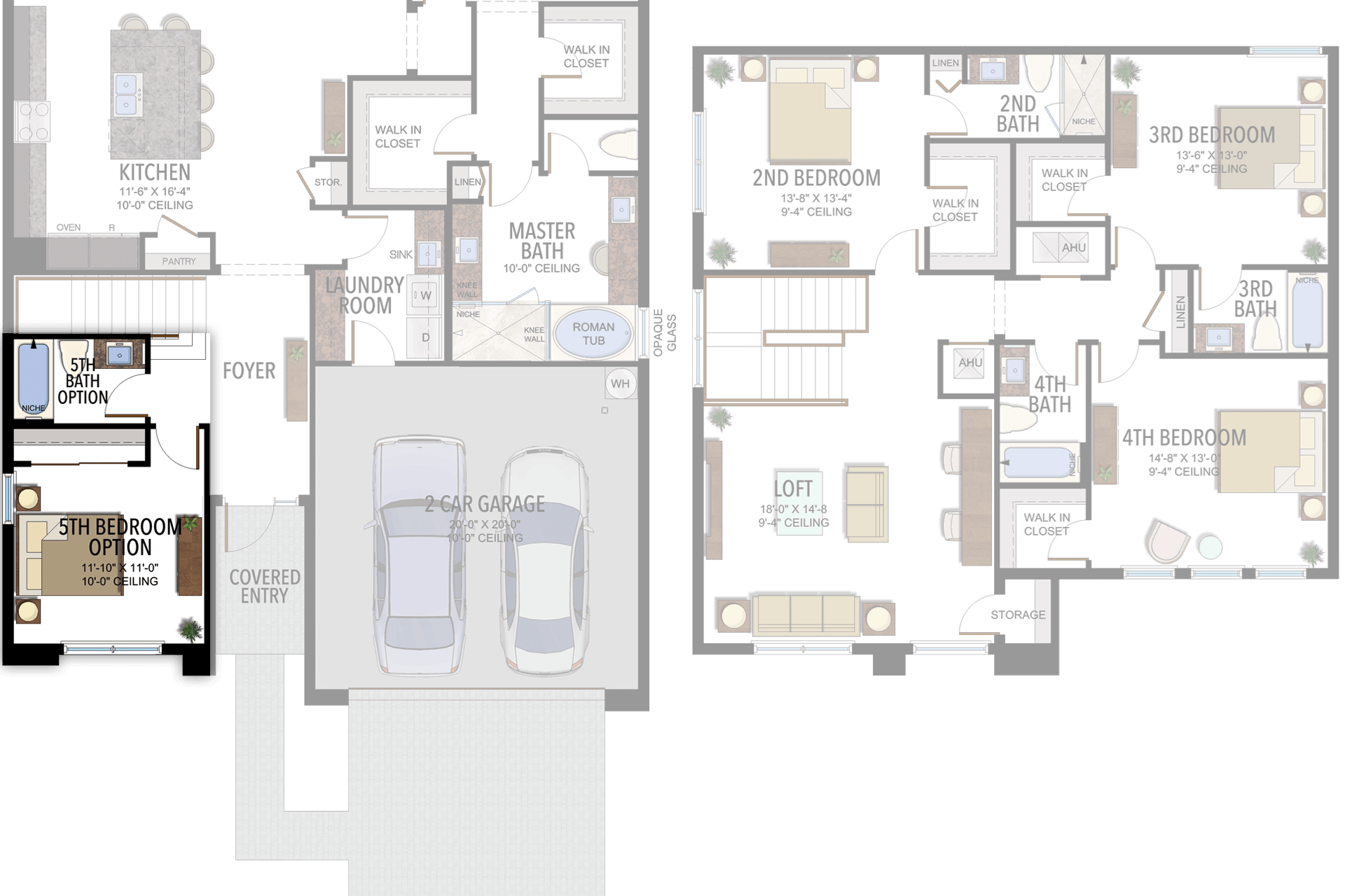 Lotus Samoa: 5th Bedroom in Lieu of Den — Historical option or elevation
