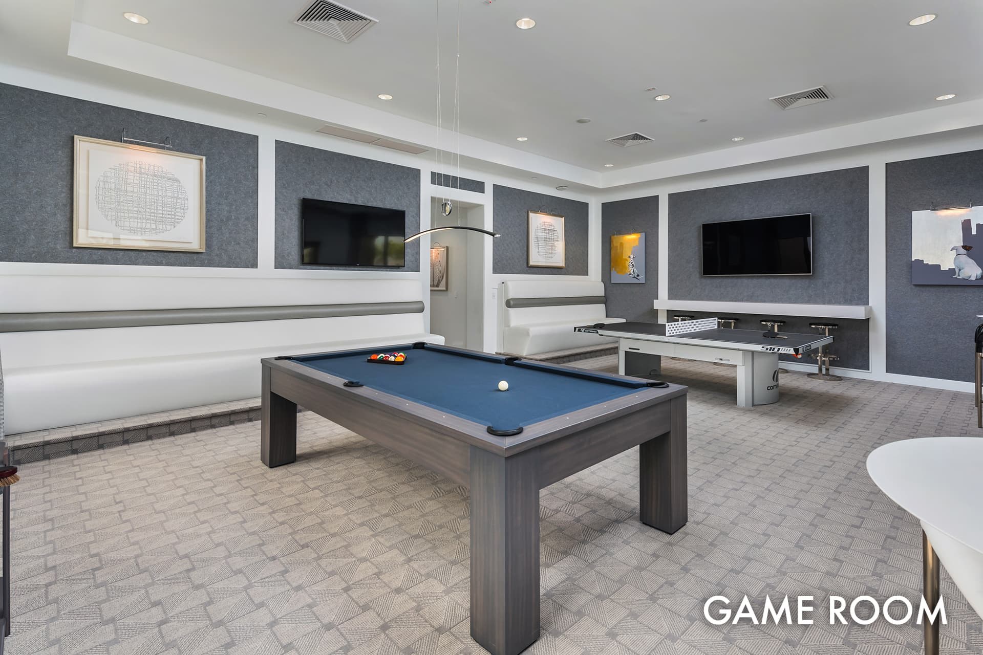 Lotus clubhouse gameroom