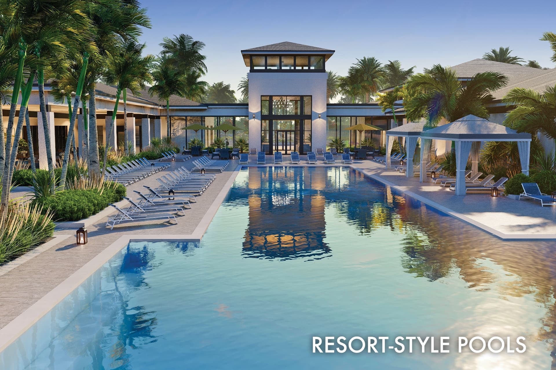 Lotus clubhouse pool