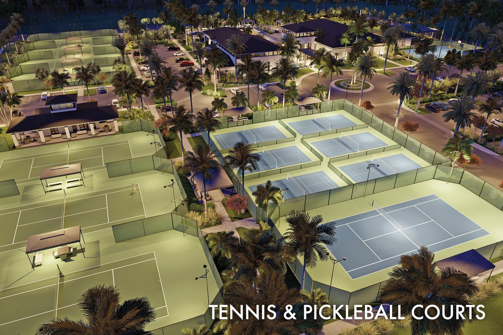 Tennis pickleball Courts