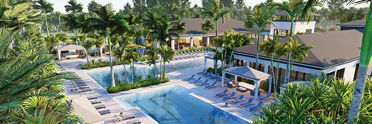 Lotus lifestyle section carusel pool