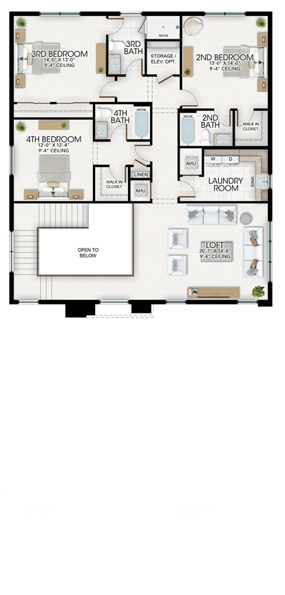 NMR 508 Ibiza floorplan 2nd