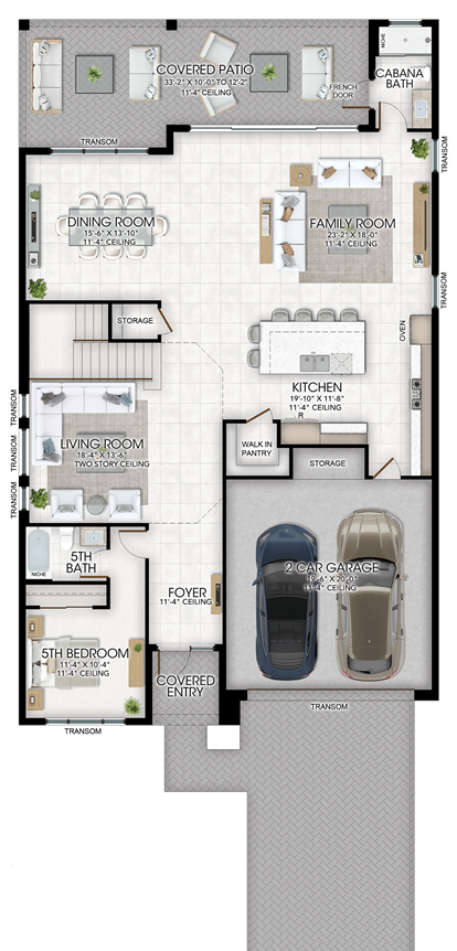 NMR 510 Kauai floorplan 1st
