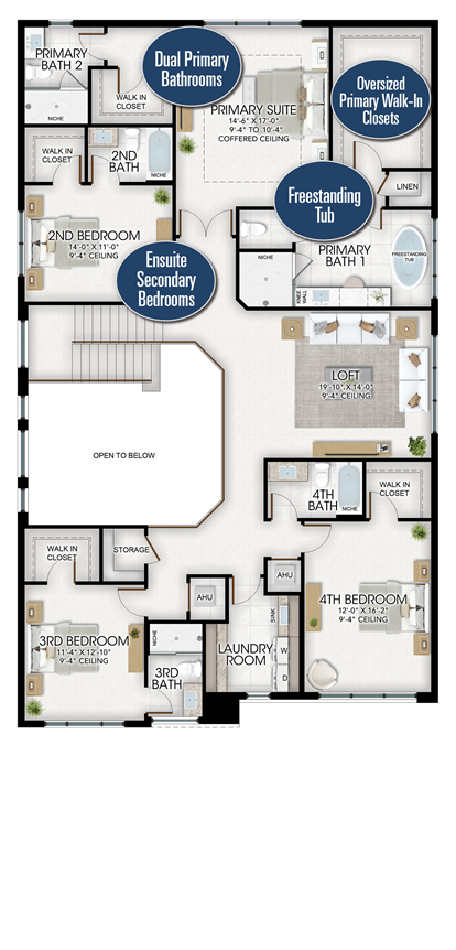 NMR 510 Kauai floorplan 2nd