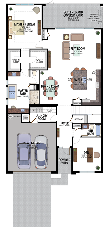 504 RC Biscayne Floorplan 1st FL