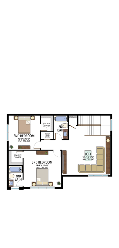 504 RC Biscayne Floorplan 2nd FL