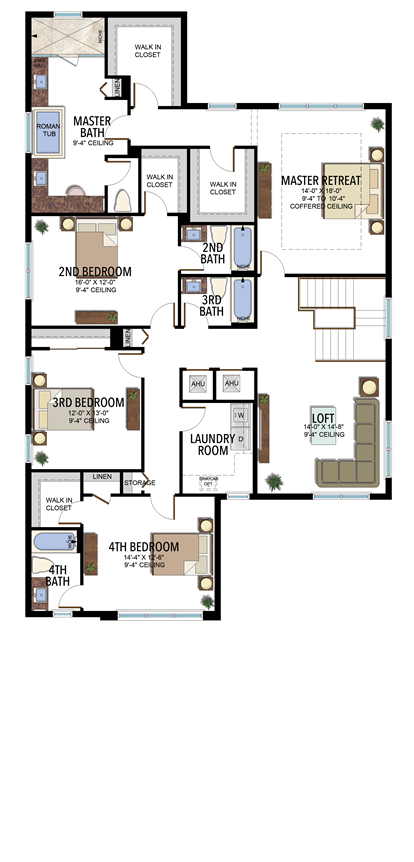 506 RC Sequoia Floorplan 2nd FL